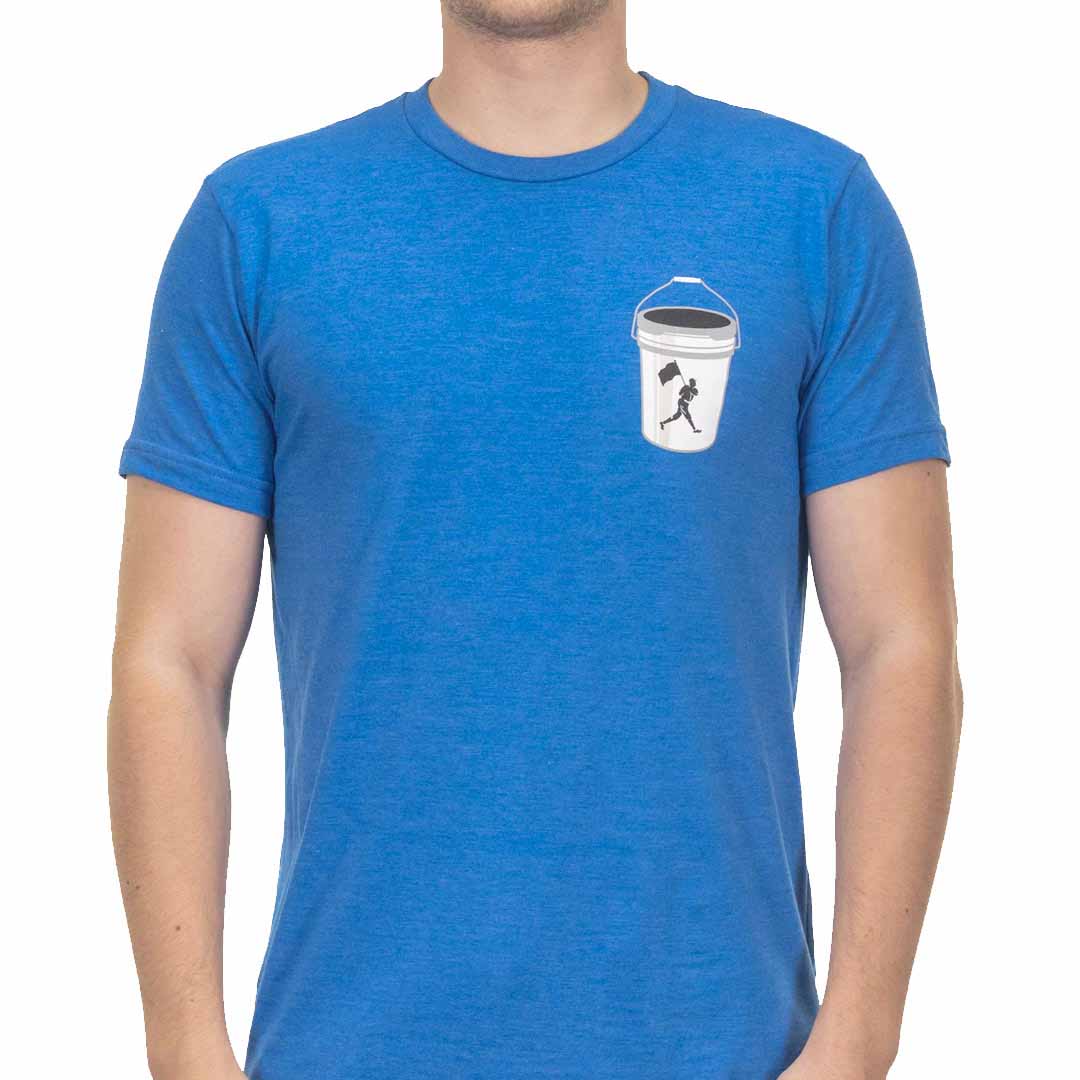 Baseballism Bucket 2.0 Adult T-Shirt -Blue - Image 2