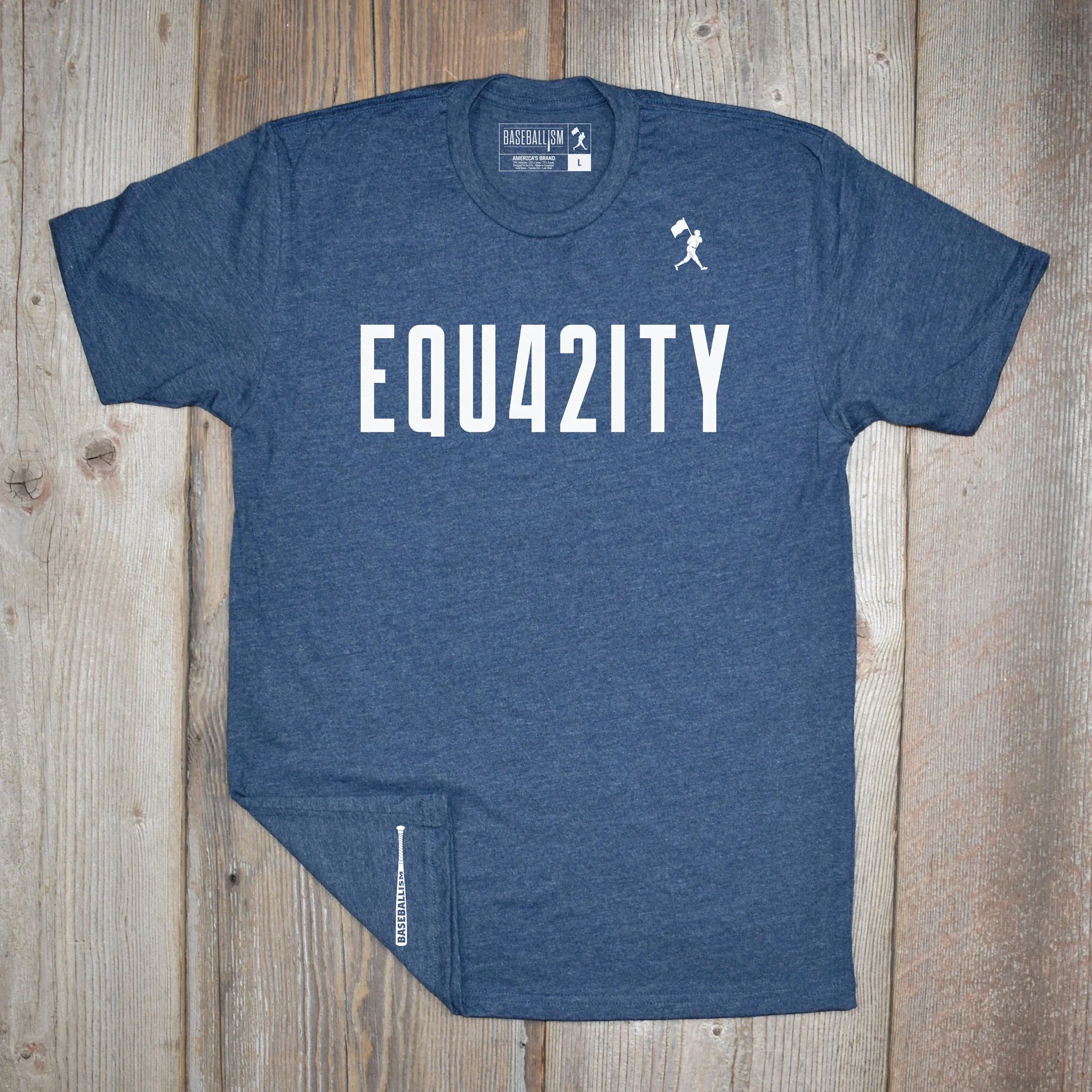 Baseballism EQU42ITY Men's T-Shirt - Image 6