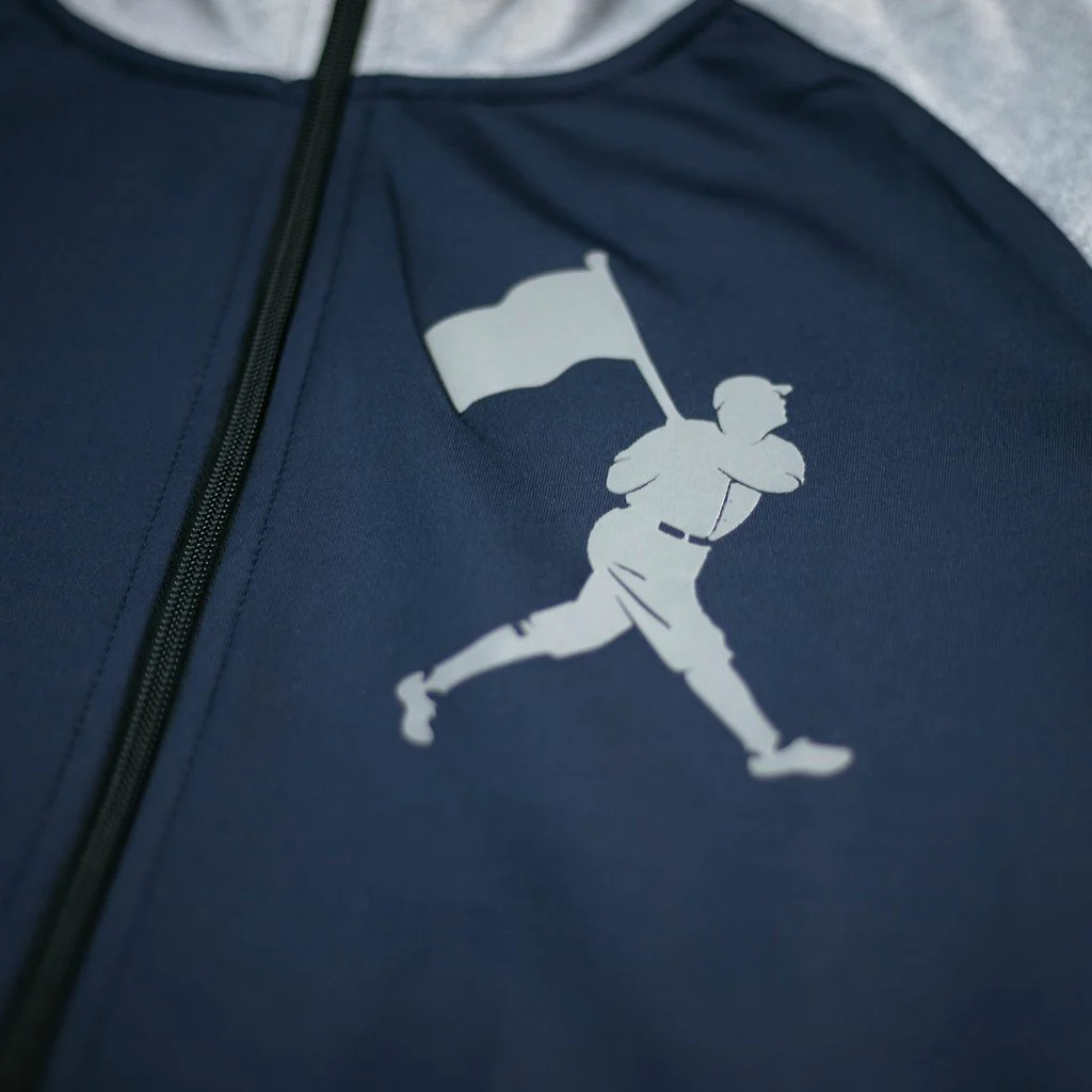 Baseballism Radbourn Zip Hoodie - Navy - Image 3