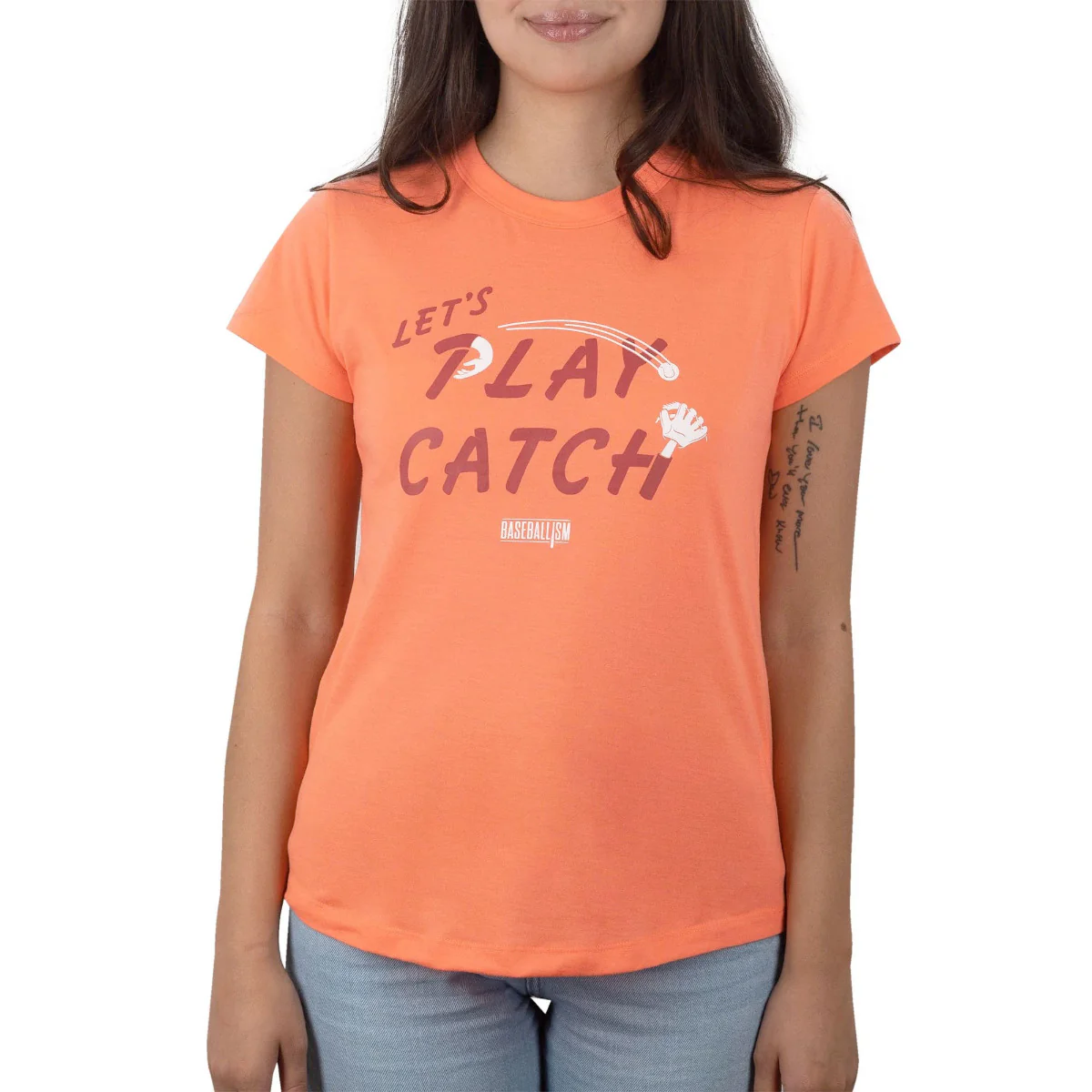 Baseballism Women's Play Catch T-Shirt - Image 7