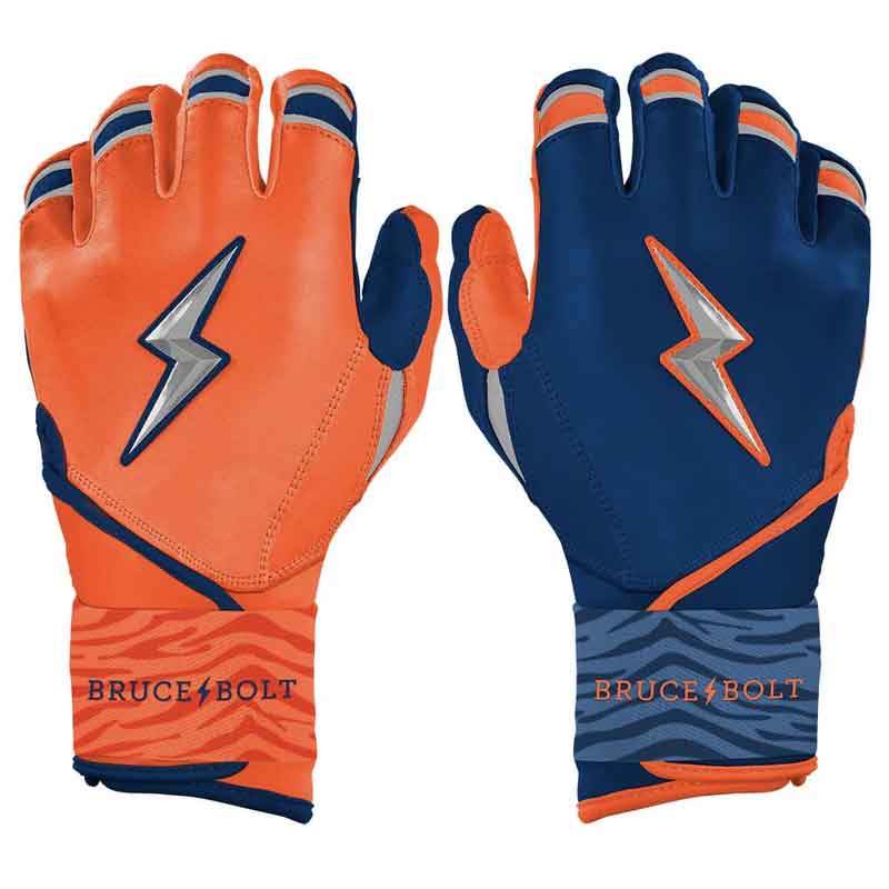 Bruce Bolt Signature Series Long Cuff Batting Gloves-Youth - Image 12