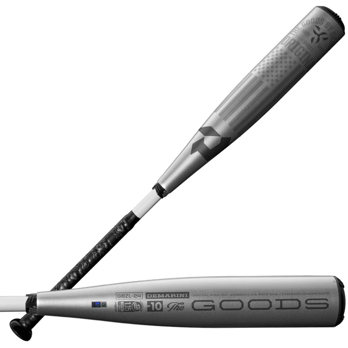 DeMarini 2024 The Goods Half N Half 2 3/4" USSSA -10oz - Image 5
