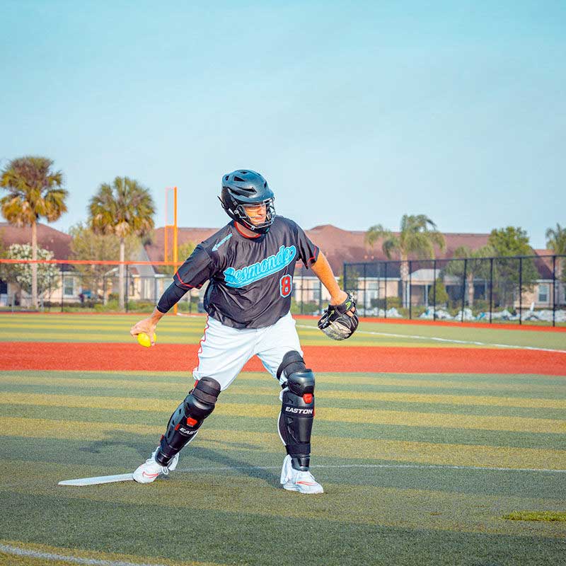 Easton Hellcat Slo-Pitch Pitchers Helmet - Image 7