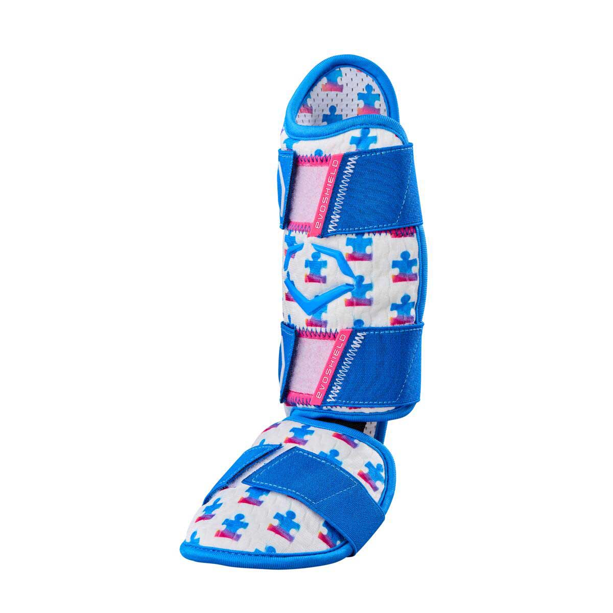 Evoshield X-SRZ Autism Speaks Batter's Leg Guard Adult - Left hand hitter - Image 3