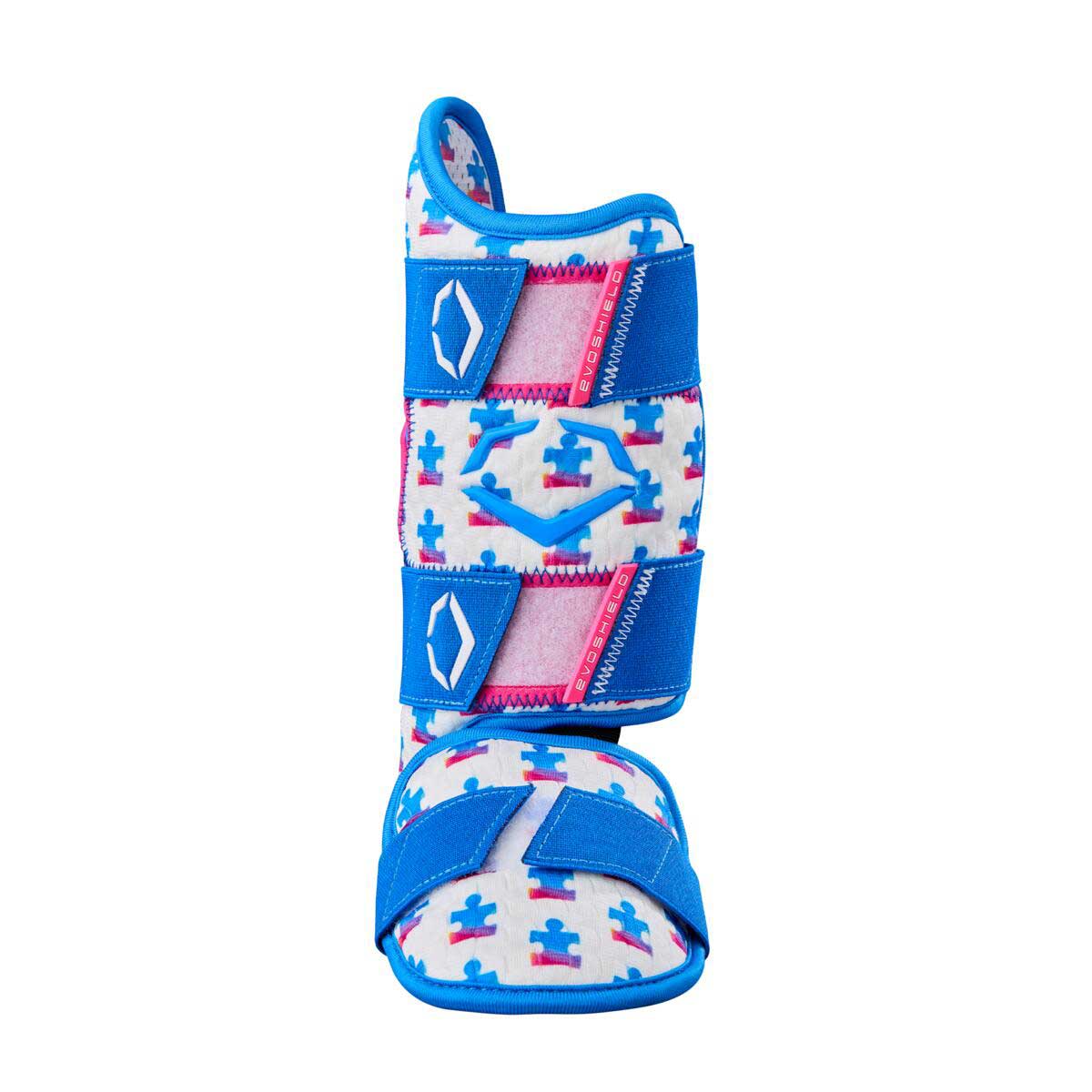 Evoshield X-SRZ Autism Speaks Batter's Leg Guard Adult - Left hand hitter - Image 4
