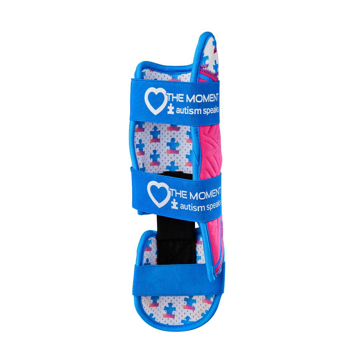 Evoshield X-SRZ Autism Speaks Batter's Leg Guard Adult - Left hand hitter - Image 6