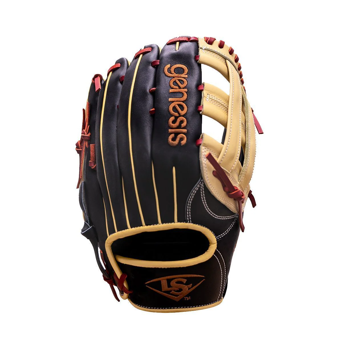 Louisville Slugger Genesis H-Web Black/Blonde 13.5"