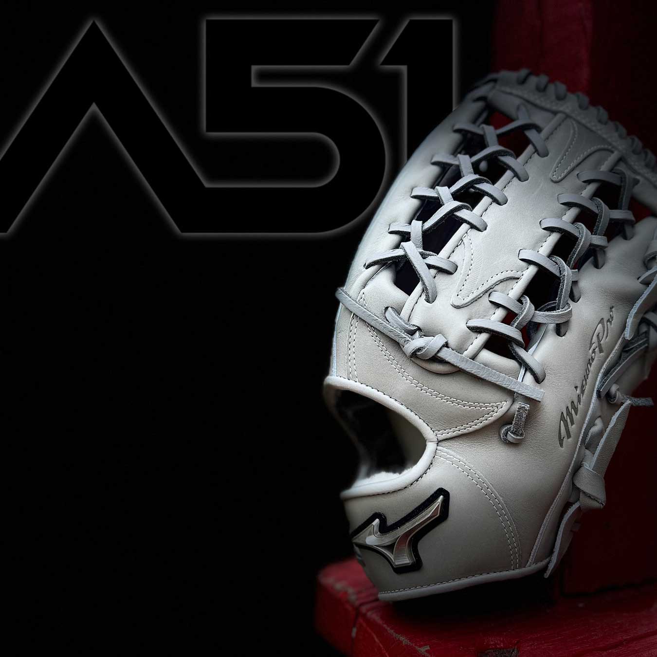 Mizuno Pro Custom "A51" 12.75" Glove - Image 8