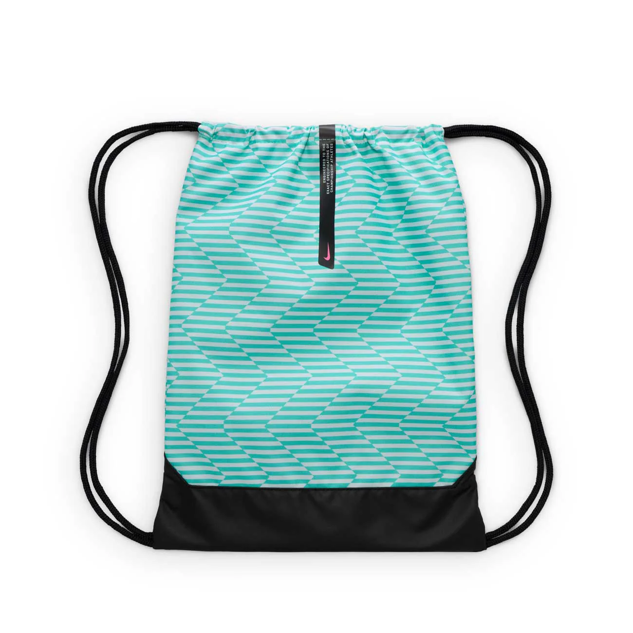 Nike Academy Sackpack - Aurora Green/Black/Pink Blast - Image 5