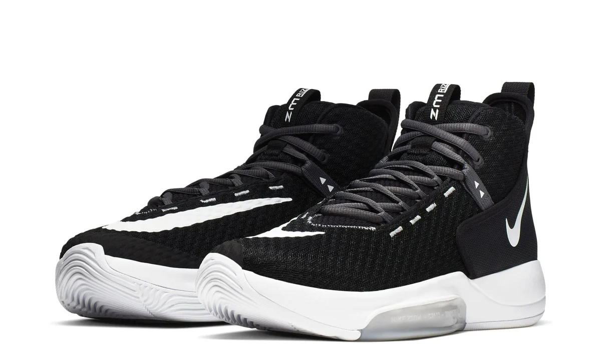 Nike Zoom Rise TB Basketball Shoe - Black/White - Sz. 8.5 - Image 37