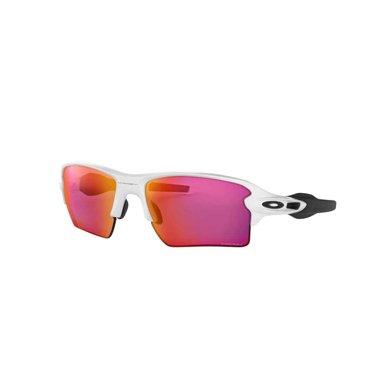 Oakley Flak 2.0 XL Polished White w/PRIZM Baseball Outfield Sunglasses