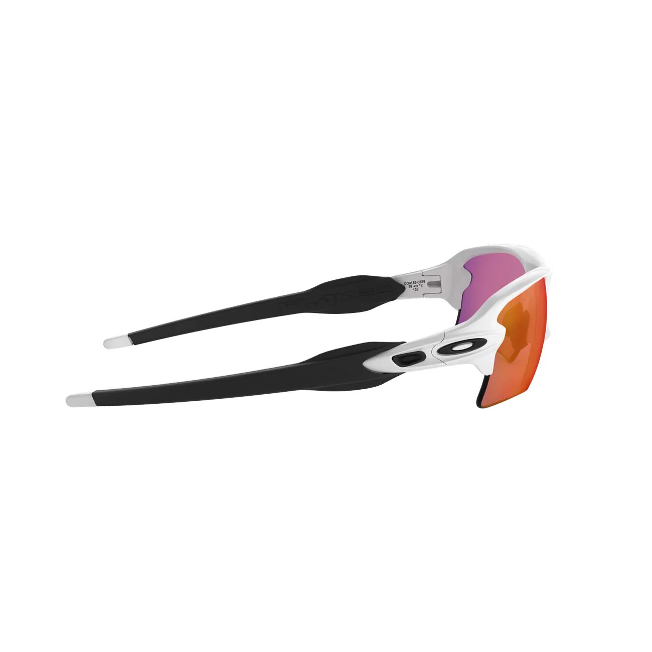 Oakley Flak 2.0 XL Polished White w/PRIZM Baseball Outfield Sunglasses - Image 4