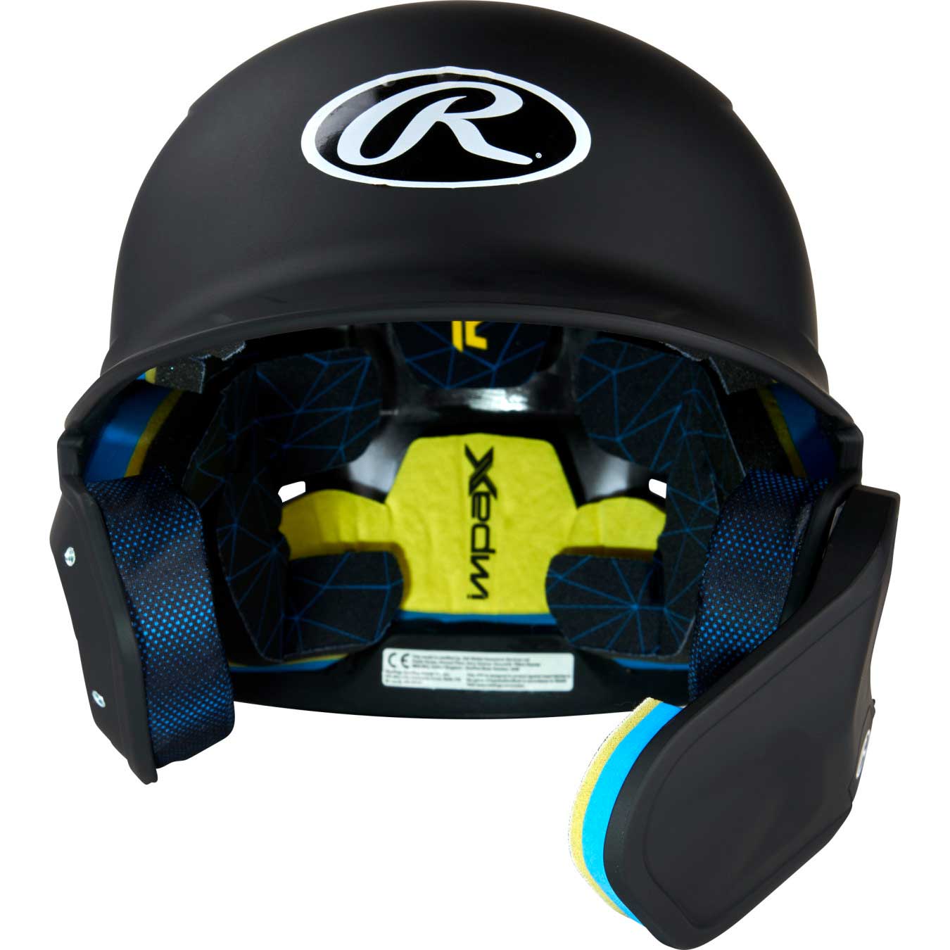 Rawlings Mach 1-Tone Baseball Helmet w/Extender Matte - RHB