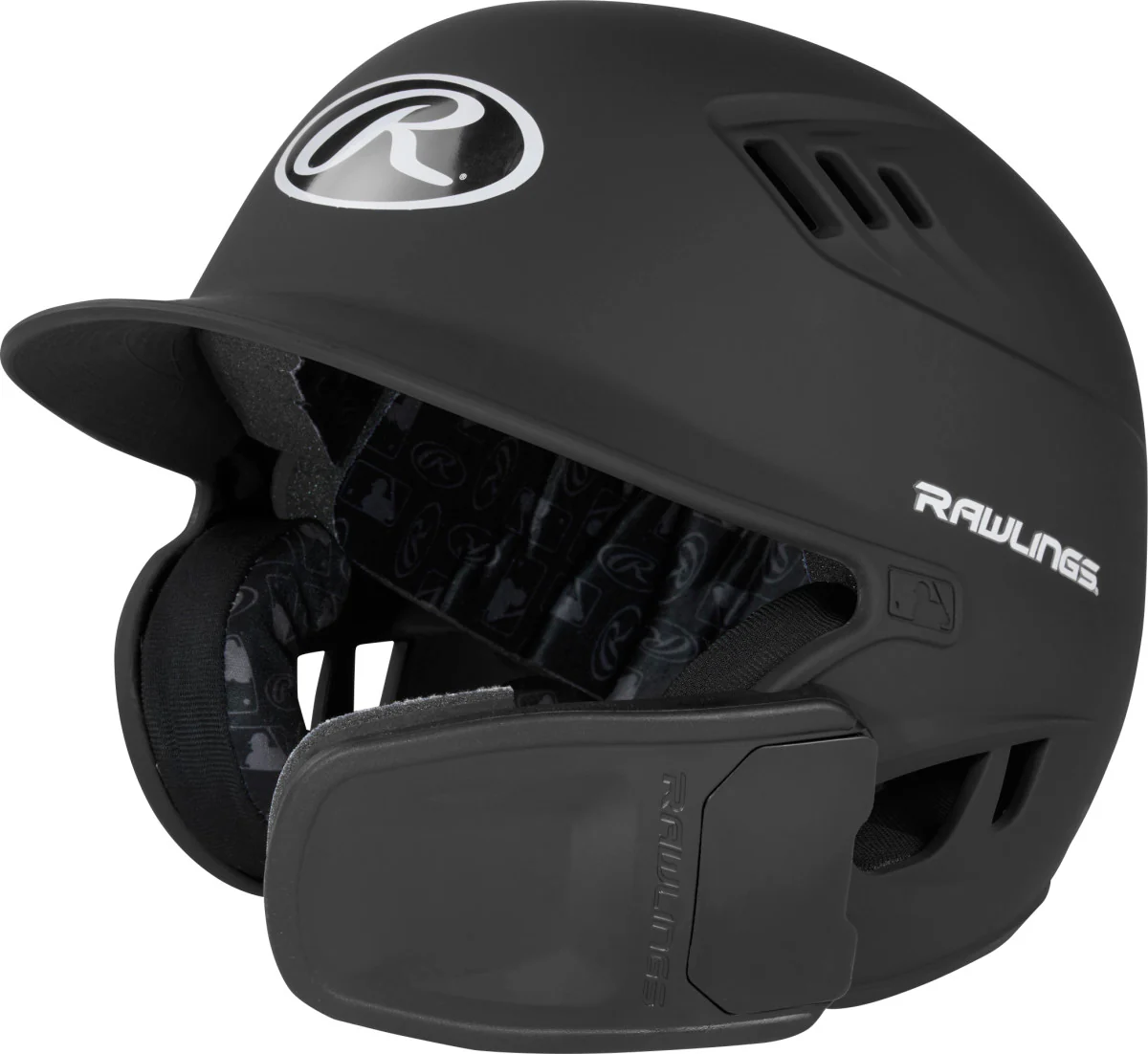 Rawlings R16 Velo Helmet - 1 Tone Matte Reversible EXT - SR - Image 4