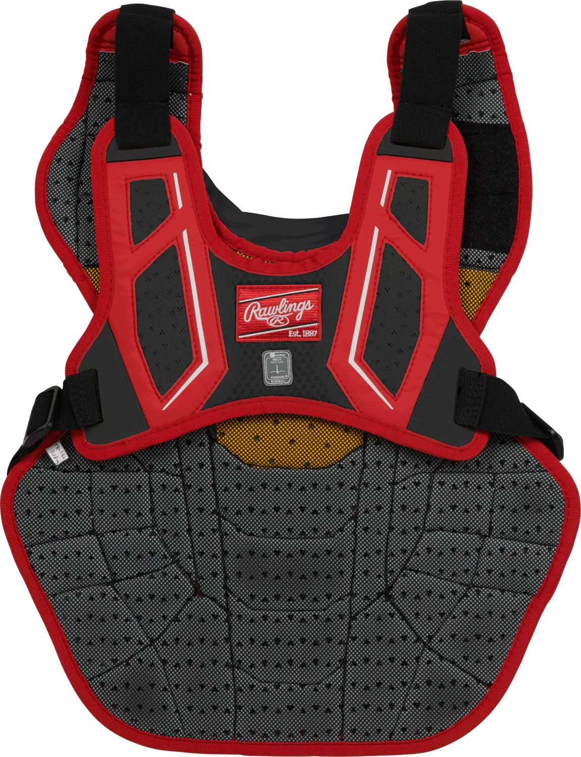 Rawlings Velo 2.0 NOCSAE Chest Pad 17" - Image 6