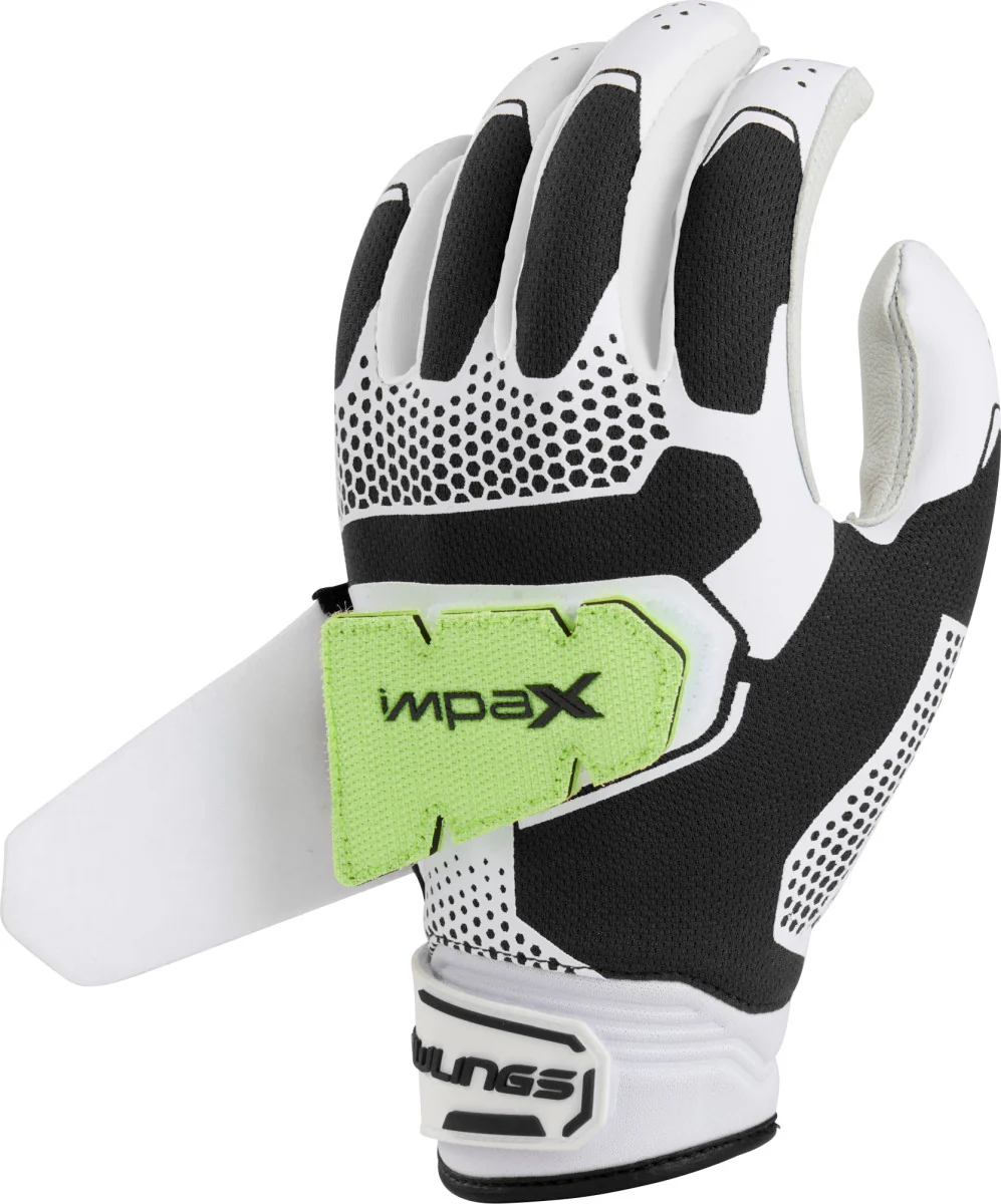 Rawlings Workhorse Pro Womens Batting Gloves - Black - Image 4