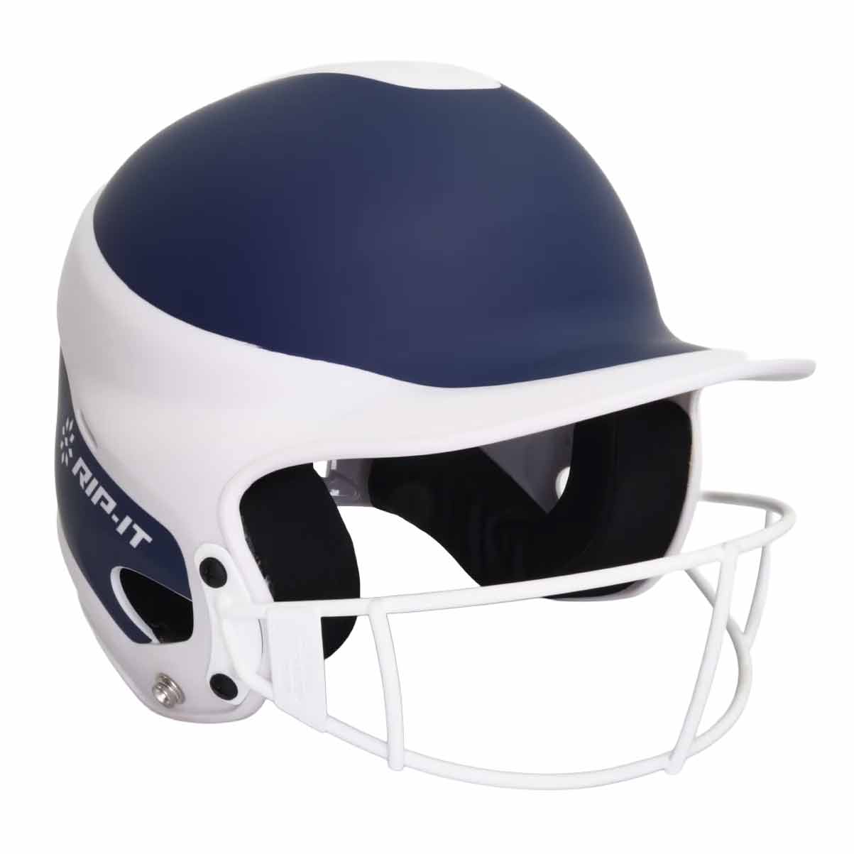 Rip-It Vision Pro Matte Two-Tone Matte Softball Batting Helmet - Image 2