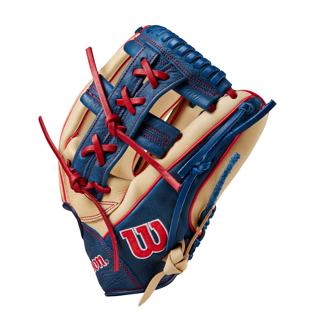 Wilson A1000 1912 Blonde/Navy 12" - Image 3
