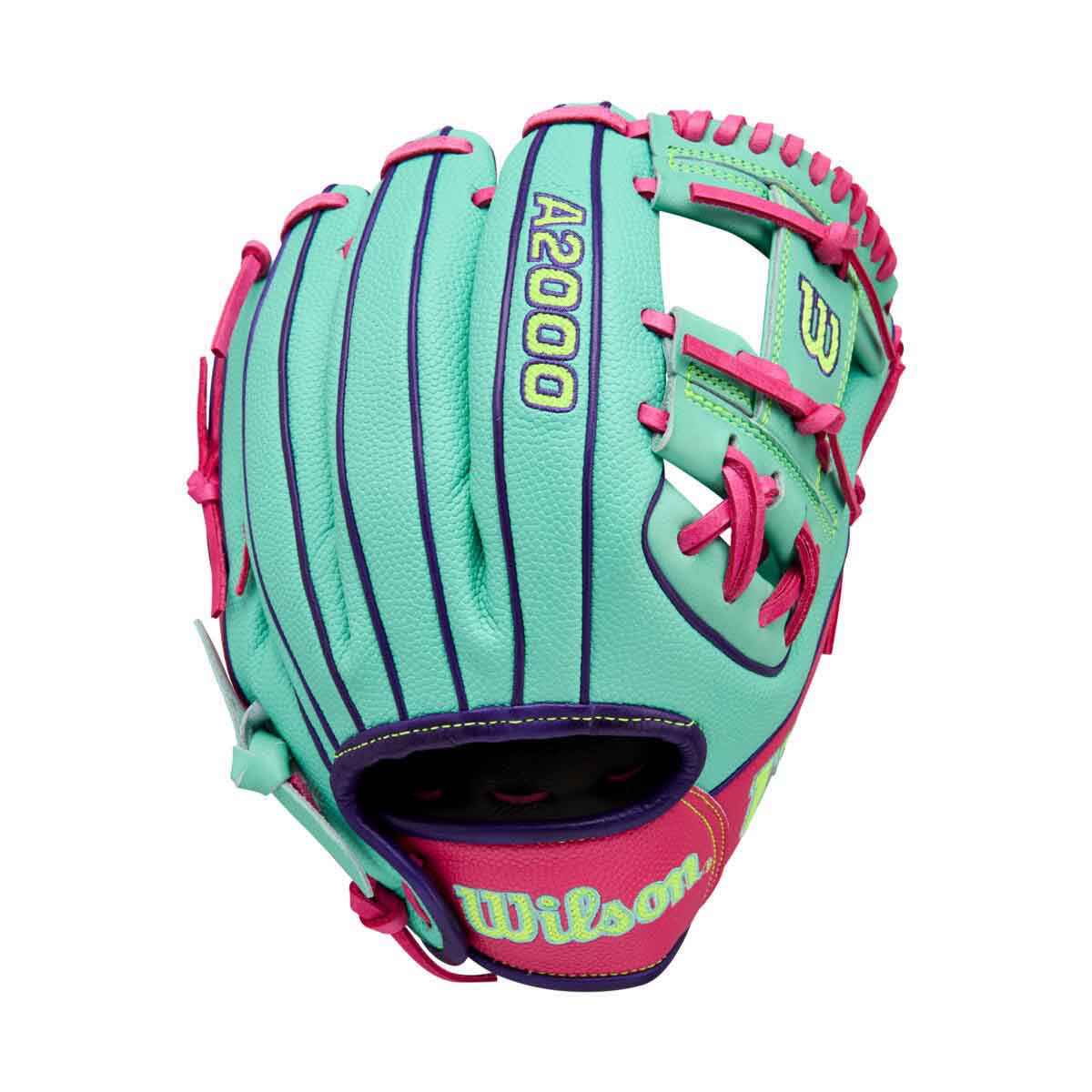 Wilson A2000 Fall 2025 DP15S Seafoam/Pink SS 11.5"-RHT
