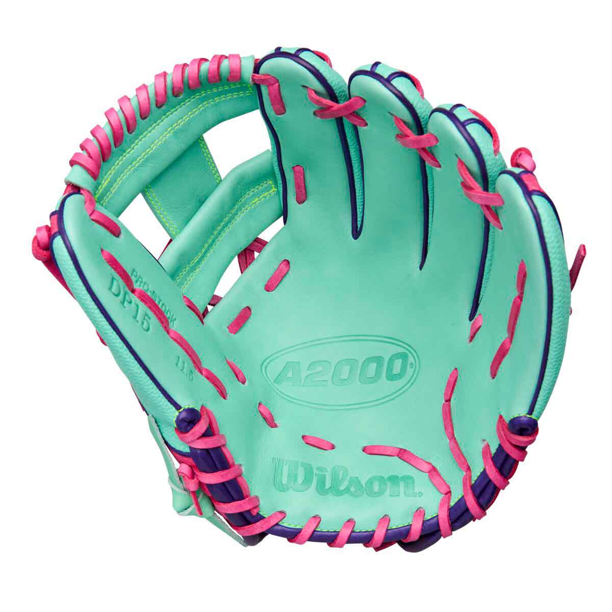 Wilson A2000 Fall 2025 DP15S Seafoam/Pink SS 11.5"-RHT - Image 2