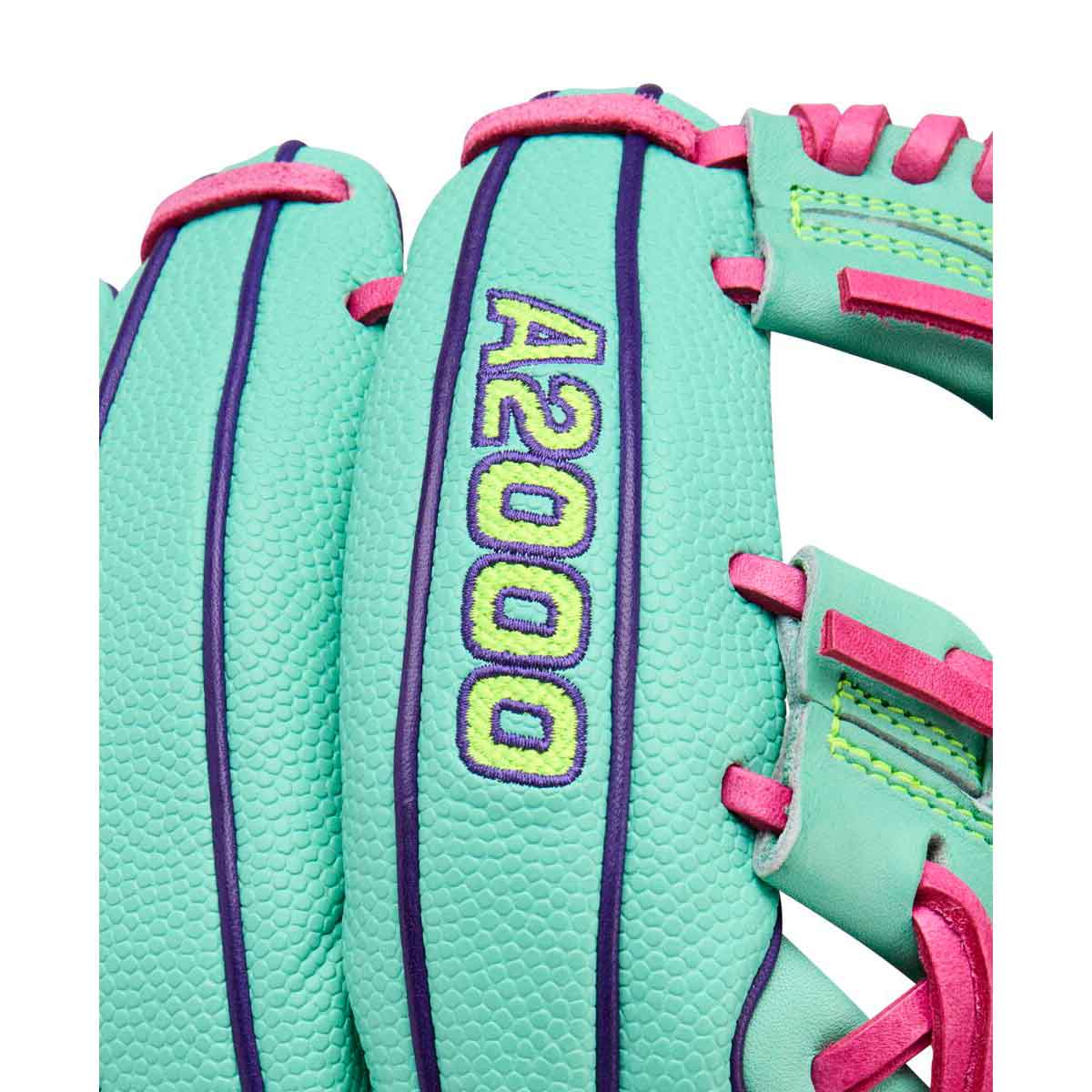 Wilson A2000 Fall 2025 DP15S Seafoam/Pink SS 11.5"-RHT - Image 6