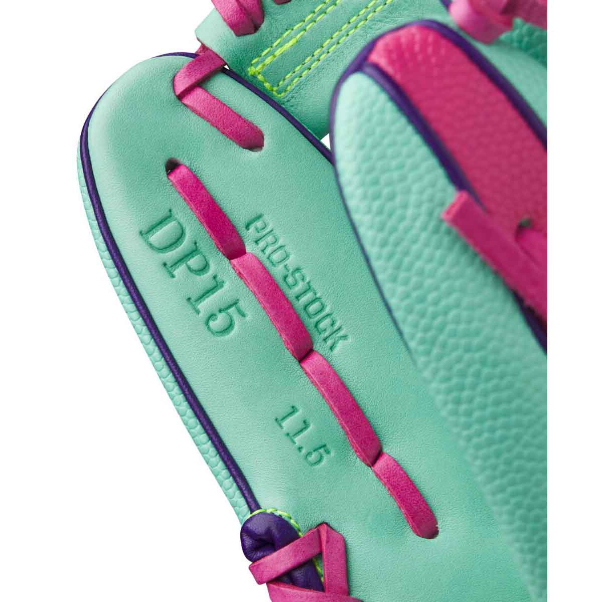 Wilson A2000 Fall 2025 DP15S Seafoam/Pink SS 11.5"-RHT - Image 7