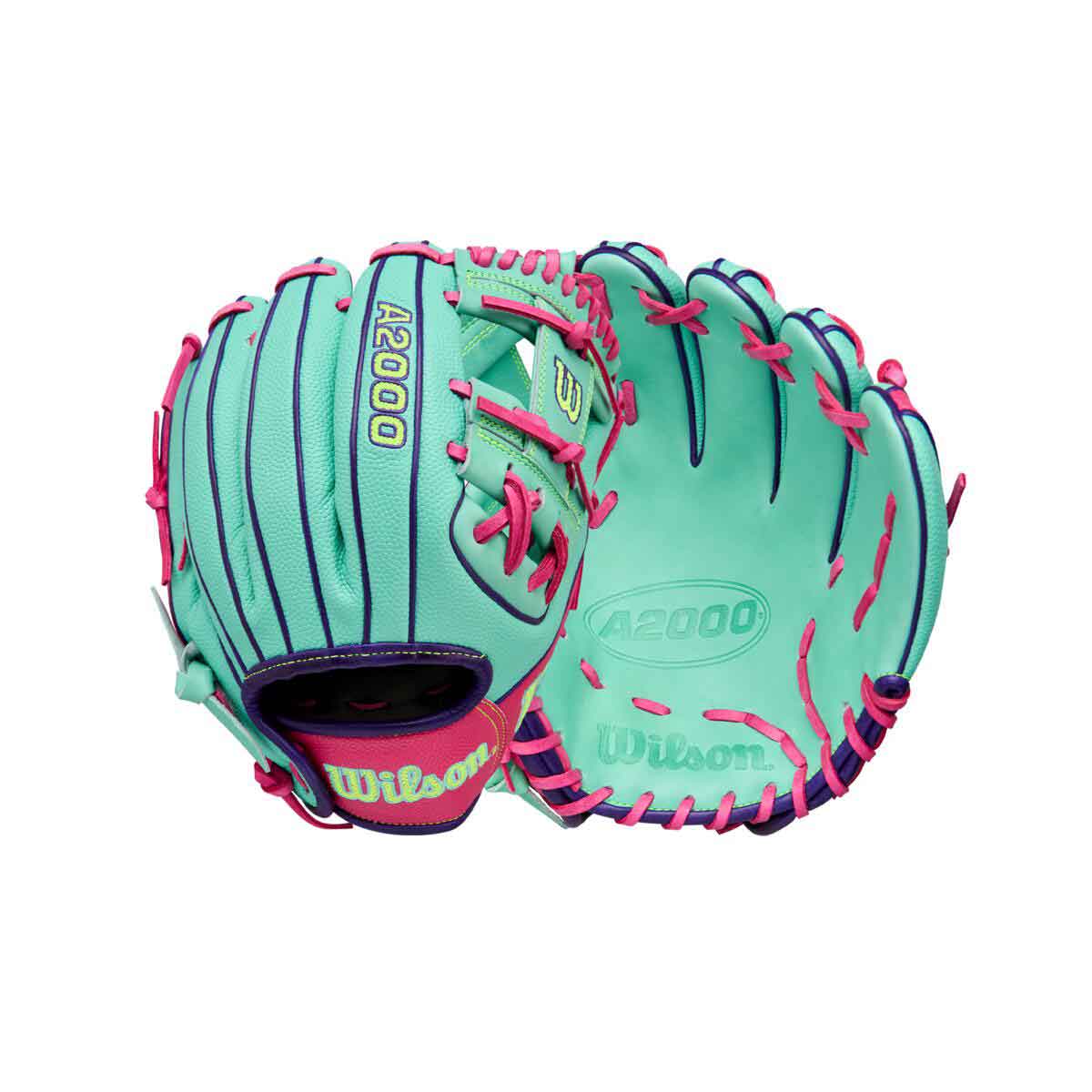 Wilson A2000 Fall 2025 DP15S Seafoam/Pink SS 11.5"-RHT - Image 8