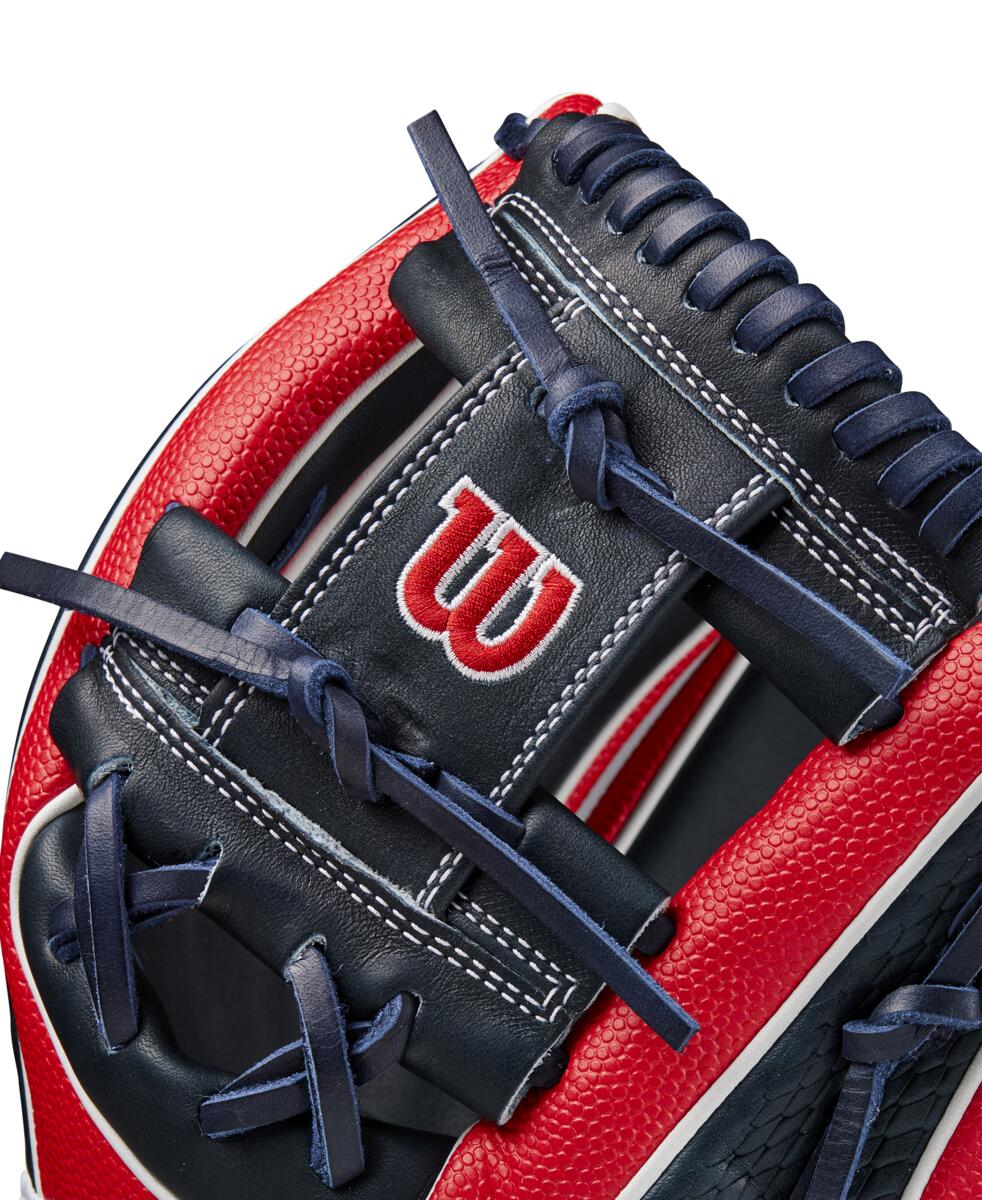 Wilson A2K Fall 2024 1724 Navy/Red/White 11.75"-RHT - Image 5