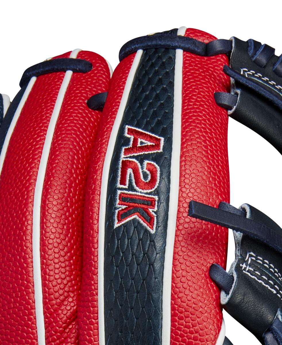 Wilson A2K Fall 2024 1724 Navy/Red/White 11.75"-RHT - Image 8
