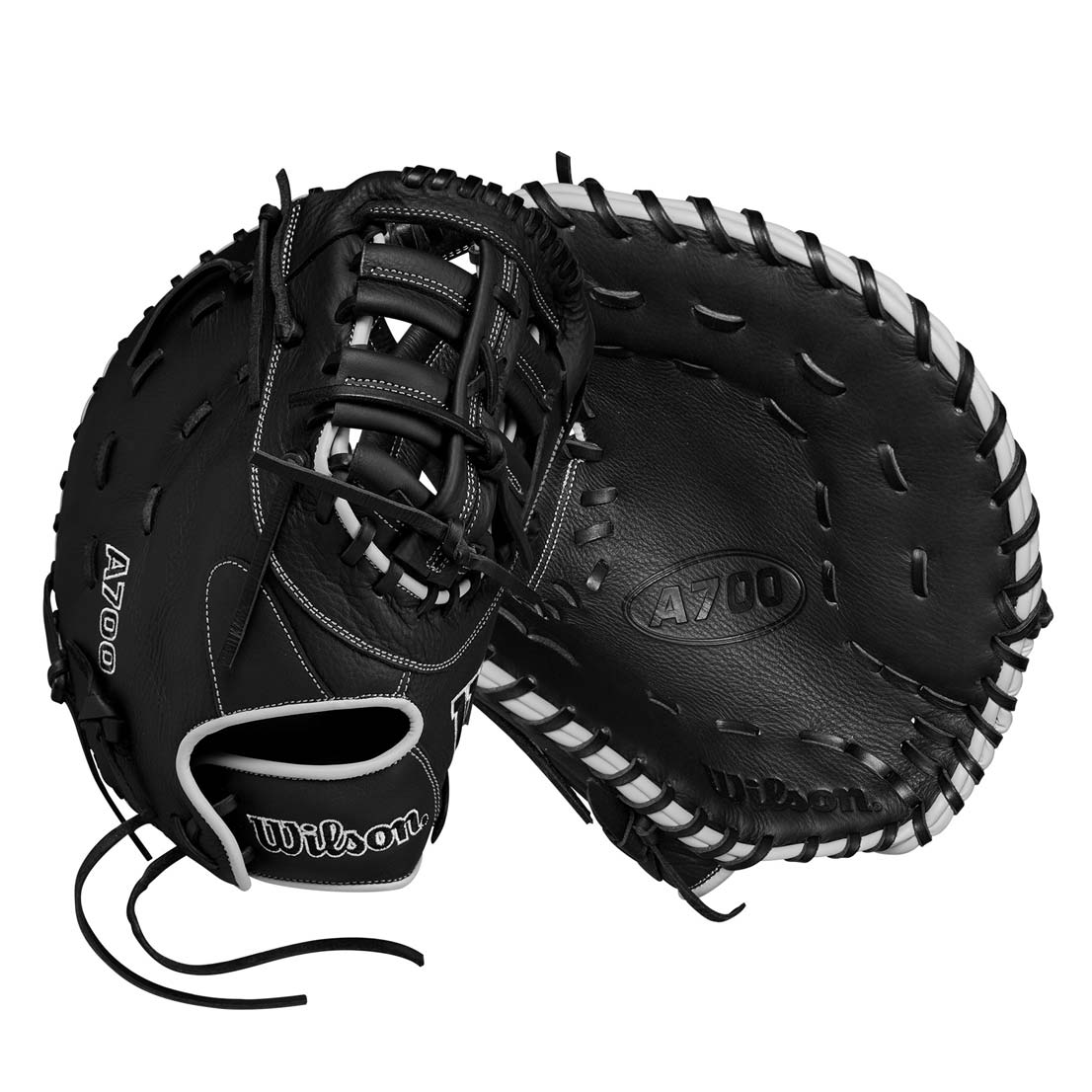 Wilson A700 Single Post 1B Black/Silver/White 12" - Image 6